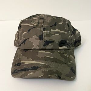 Nike Hat Cap Unisex Camouflage Heritage86 Adjustable Camo